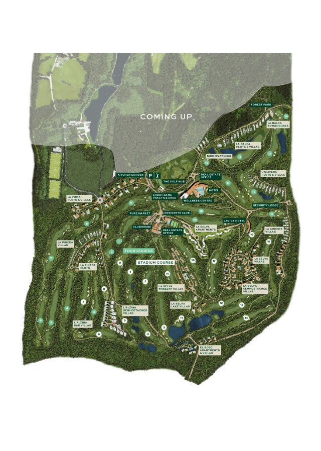 Resort Masterplan of Camiral Golf & Wellness