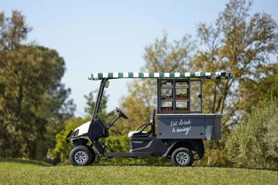 On Course Refreshment Buggy at Camiral Golf Resort in Girona