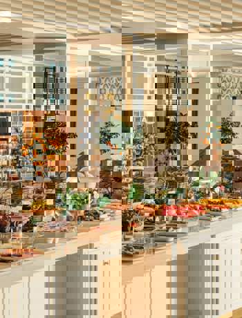 Breakfast at Camiral 5 star Hotel Girona