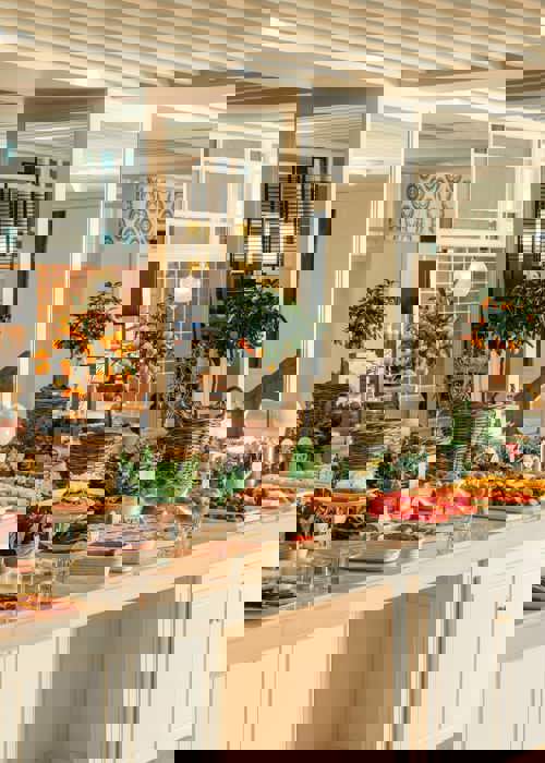 Breakfast at Camiral 5 star Hotel Girona