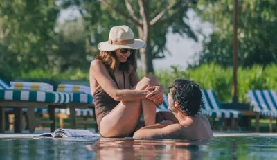 Relaxing At Hotel Camiral