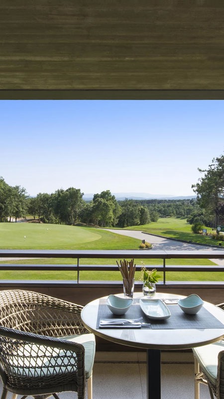 PGA Catalunya Membership Terrace Overlooking Golf Course
