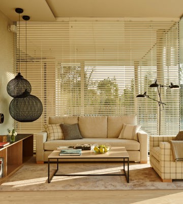 Modern Living Room Interior Showcasing Resort Services at PGA Catalunya Resort in Girona