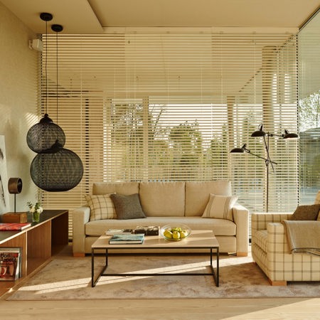 Modern Living Room Interior Showcasing Resort Services at PGA Catalunya Resort in Girona