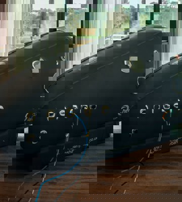 Oxygen champer inflated in luxury room with white curtains at 5* resort wellness spa