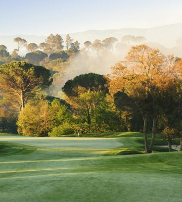 Award Winning Golf Course Landscape at PGA Catalunya Resort in Girona