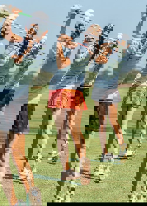 3 Girls at Camiral Junior Pga Academy Competition