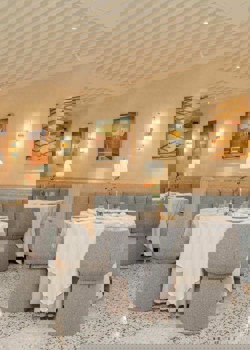 Origin Restaurant Interior Design Fine Dining at Camiral A Quinta do Lago Resort in Girona