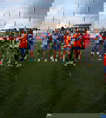 Women’s Professional Football Team Training at Camiral in Girona