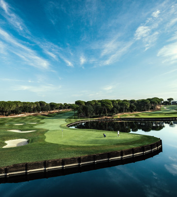 Camiral Stadium Course Hole Three 10