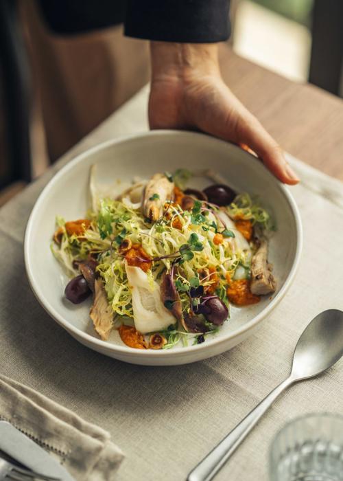 Longevity meals at the Camiral health and wellness spa in Girona