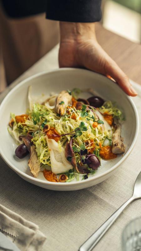 Longevity meals at the Camiral health and wellness spa in Girona